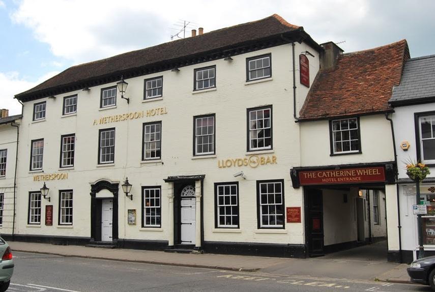The Catherine Wheel Wetherspoon Hotel Хенли-на-Темзе Экстерьер фото